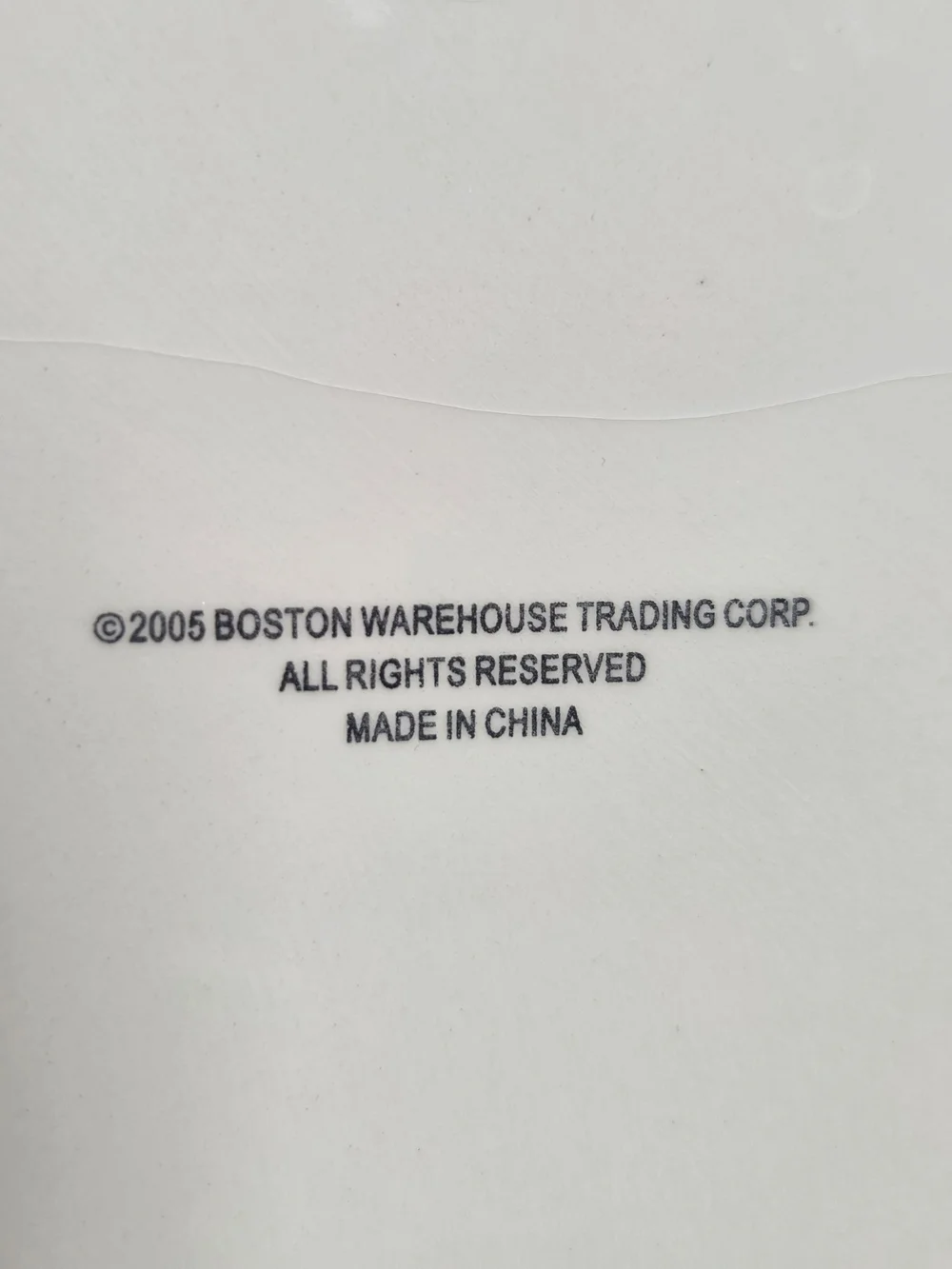Boston Warehouse vintage ceramic
